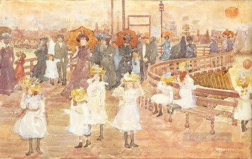 サウスボストン桟橋 モーリス・プレンダーガスト Oil Paintings